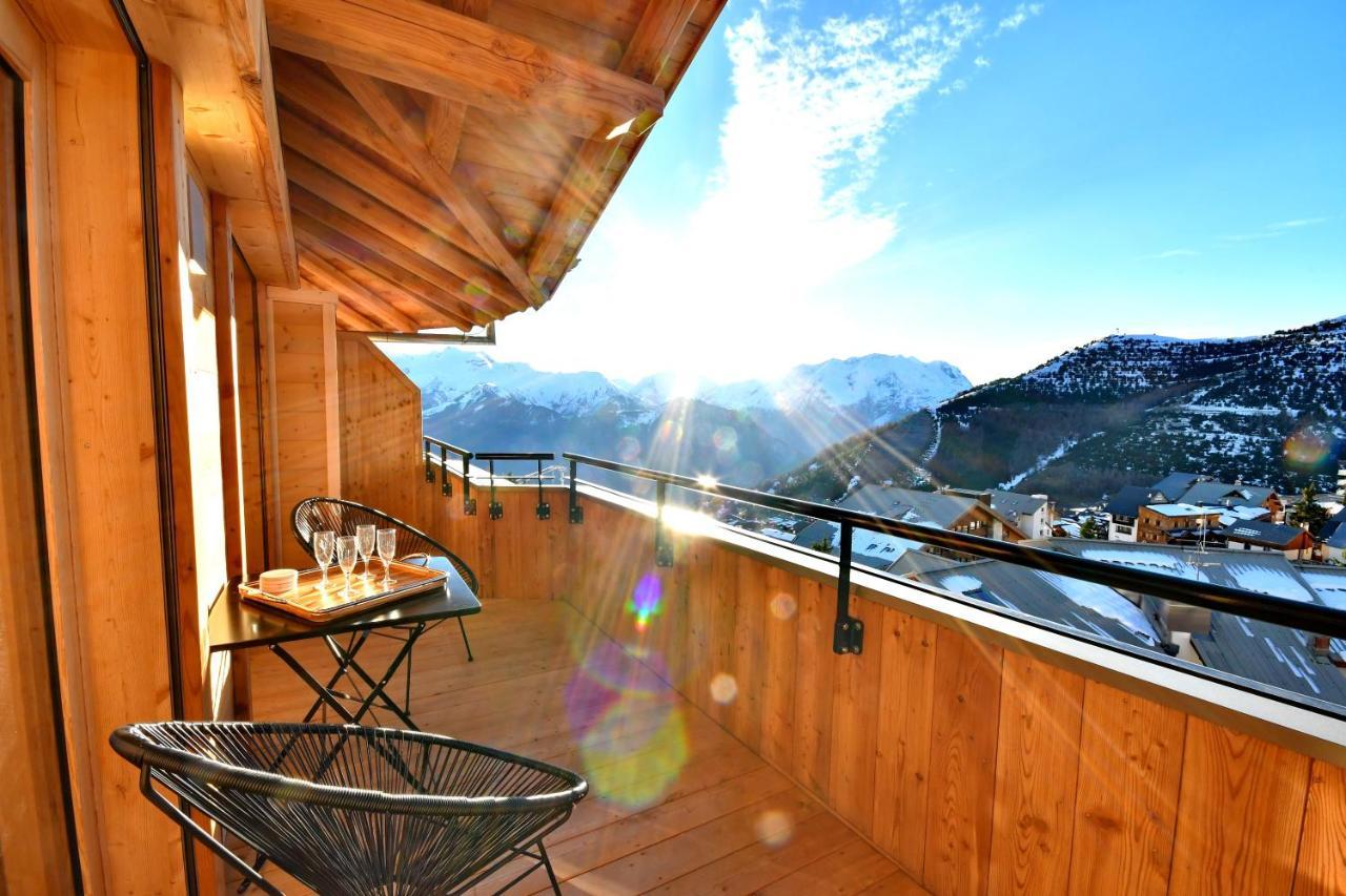 Beautiful Duplex Alpe D'Huez Lägenhet Exteriör bild